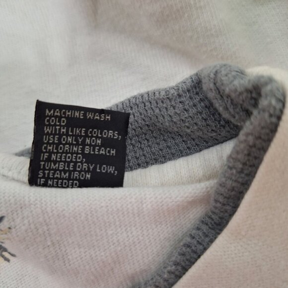 Counter Intelligence Thermal T Shirt XL Ravens Crown Grunge Punk - Picture 5 of 7